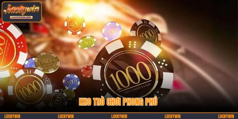 Đa dạng chủ đề trò chơi tha hồ lựa chọn